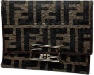 Fendi Pre-owned Wallets, female, Multicolor, Size: ONE SIZE Pre-owned Wallet