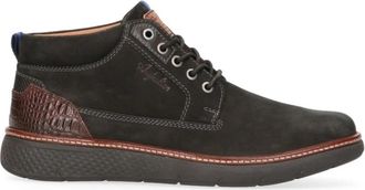 Australian Footware Dexter Heren Enkellaars - Heren - Veterschoenen - Zwart - 46 EU - Schoenen