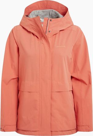 Craghoppers Womens Craghoppers Womens/Ladies National Trust Cinquefoil Waterproof Jacket - Orange - Size: 18