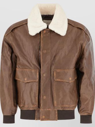 Dunst leather coat