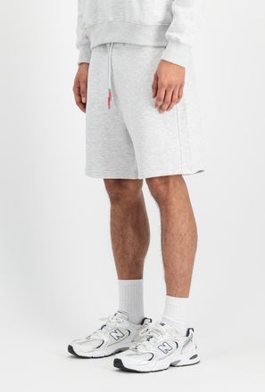Alpha Industries Shorts ALPHA INDUSTRIES Studio Edition Shorts, Herren, Gr. XXL, Normalgr&ouml;ssen, grau (pastel grau melange), Obermaterial: 80% Baumwolle, 20% Polyester,