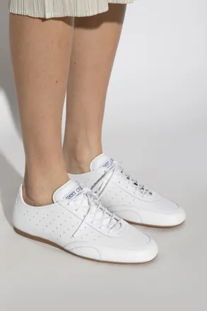Jimmy Choo London Sunny Sports Shoes, Womens, White
