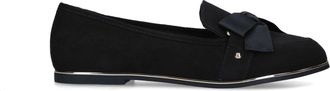 Kurt Geiger Womens Suedette Mable3 Loafers - Black - Size UK 3