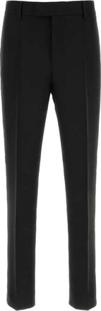Ferragamo Pantaloni con piega - Nero