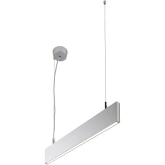 Loops Slimline Commercial Suspension Light - 610mm x 20mm - 25W Cool White LED
