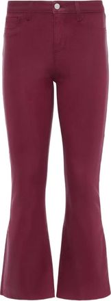 L'agence Kendra high-waist flared denim jeans - Rood