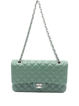 Chanel 2019 matelasse flap chain shoulder bag - women - Lambskin - One Size - Green