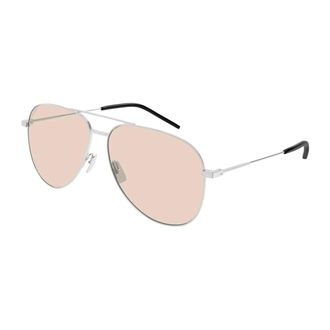 Saint Laurent Classic 11 Zonnebril - unisex - Accessoires - Grijs - Maat: 59 MM
