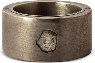 Parts Of Four Sistema yellow-diamond ring - unisex - Sterling Silver/Yellow Diamond - 9