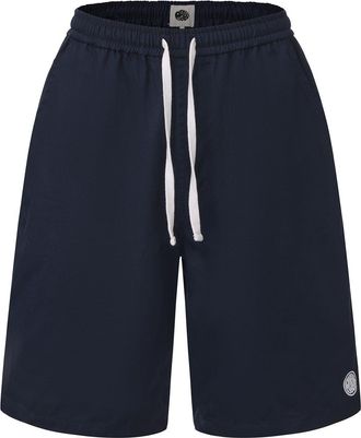 Pretty Green Heren Casual Shorts Katoen (Marine)