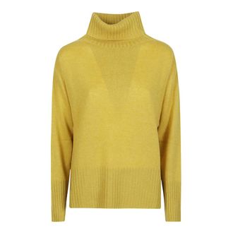 Aragona Truien & Vesten, Dames, Geel, 2Xs, Pullover met col