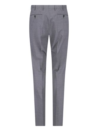 Incotex Mens Trousers Grey Virgin Wool