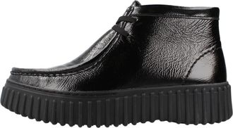 Clarks Torhill Moss - Dames - Schoenen - Zwart - Maat: 38 EU Leer