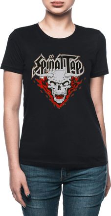 Vendax Spinal Tap Devil Womens T-Shirt Black