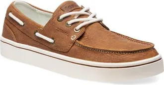 Sanuk Hava Boat Leather Boat Shoe in Doe at Nordstrom, Size 13