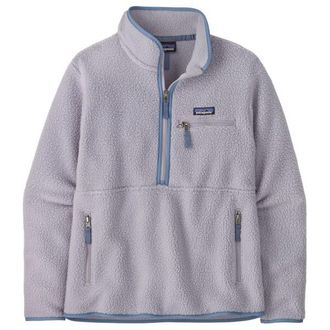 Patagonia Retro Pile Marsupial Fleecepullover f&uuml;r Damen | lila/grau