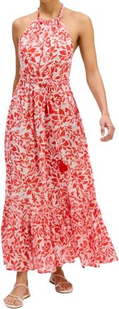 Allison New York Portia Maxi Dress In Red Floral