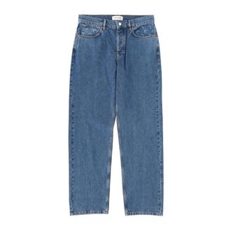 Marine Serre Jeans con Estampado de Luna - Jeans - Hombre - Azul - S