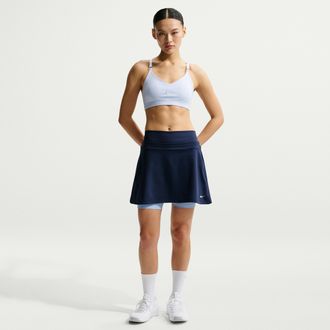Nike Womens One Dri-FIT Skirt in Blue | IM9935-410