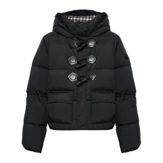 Ganni Mini Puffer in Future Nylon - Dames - Jassen - Zwart - Maat: M Nylon