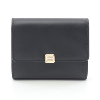 小物 Archive miu miu leather wallet black Miu Miu Matelassé Leather Wallet 5MV204.2FPP-F0002 NERO