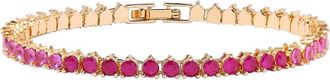 Brook & York Isabella Birthstone Tennis Bracelet in Gold-July at Nordstrom