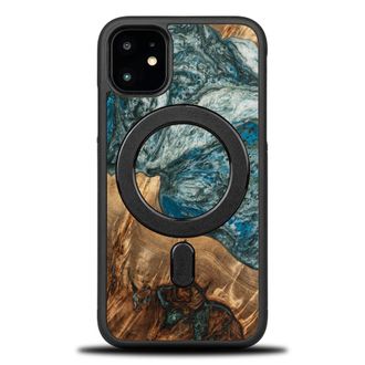 OEM Funda Bewood Unique Para Iphone 11 - Planetas - Tierra Con Magsafe