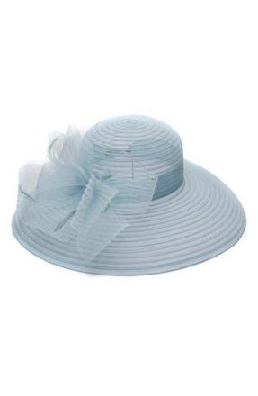 Collection XIIX Crinoline Downbrim Hat in Pale Blue at Nordstrom Rack