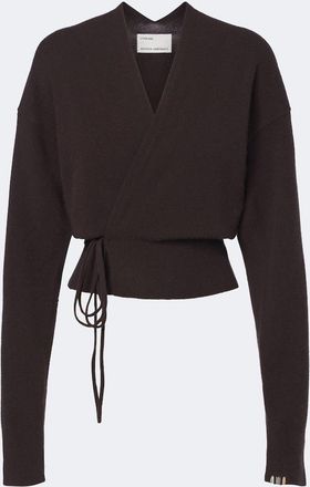 Extreme Cashmere C&aacute;rdigan N&deg;516 Ella en mezcla de cachemir