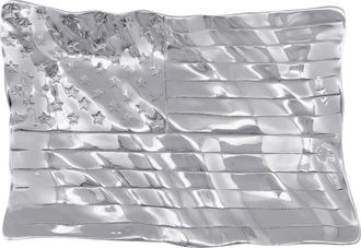 Mariposa American Flag Medium Serving Tray in Silver at Nordstrom