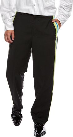 Valentino Wool & Mohair-Blend Pant