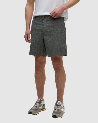 tentree Hemp Latitude 7 Short in Graphite Heather at Nordstrom, Size 32