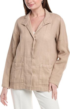 Eileen Fisher Stand Collar Jacket