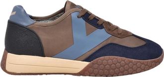 Keh-noo Kehnoo, Schoenen, Heren, Veelkleurig, 45 EU, Leer, Sneaker Patchwork