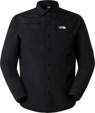 The North Face Sequoia Long Sleeve Shirt Hemd f&uuml;r Herren | schwarz