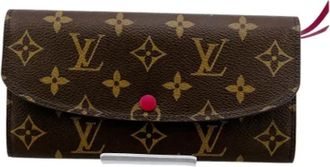 Louis Vuitton Pre-owned Wallets, female, Brown, Size: ONE SIZE Pre-owned Canvas Wallet