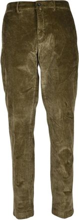 Siviglia Chino Slim Fit - - Trousers - Uomo - Verde - W36