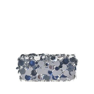 Paco Rabanne Sequinned Sparkle Baguette bag Woman One Size