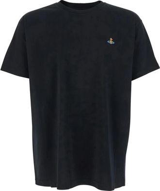 Vivienne Westwood Classic T-Shirt - Dames - T-shirts - Zwart - M - Katoen - Tops