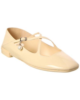 Jimmy Choo London Eleri Patent Ballerina Flat