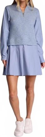 Sundays Hunter Mini Dress In Blue Mist