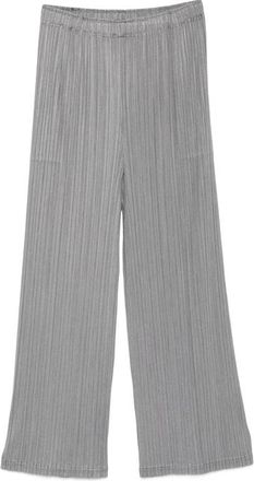 Issey Miyake Pleated Wide-leg Trousers