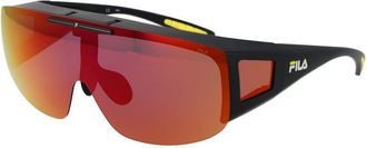 Fila Black Plastic Mens Sunglasses