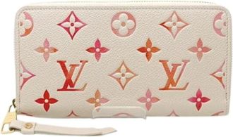 Louis Vuitton Pre-owned Bags, female, Beige, Size: ONE SIZE Pre-owned Monogram Empreinte Long wallet (bi-fold)