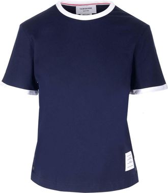 Thom Browne Asymmetric Hem T-shirt
