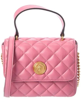 Versace Medusa Leather Shoulder Bag