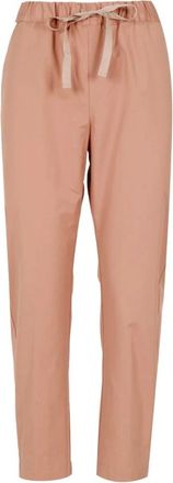 Semicouture Buddy Broek met Trekkoord - Dames - Vrijetijds broeken - Roze - S - Broeken