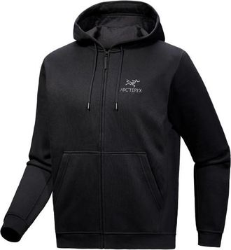 Arc'teryx Emblem Fleece Full-Zip Hoody Fleecejacke f&uuml;r Herren | schwarz