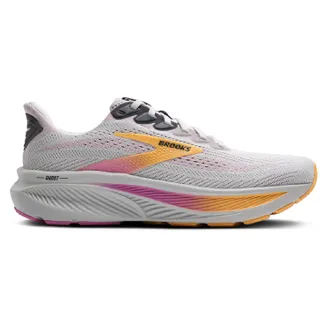 Brooks Womens Ghost 17 Road-Running Shoes Gray 7.5 Wide
