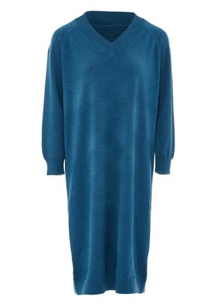 Risa Gebreide jurk Dames marine